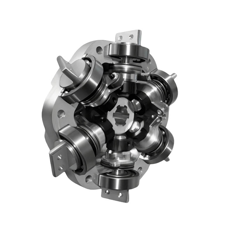How does five-axis CNC machining enhance the precision and stability of drone gimbal components?